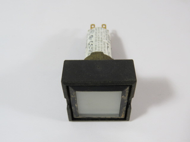 Allen-Bradley 800A-M Series B White Push Button 125VAC 1A USED