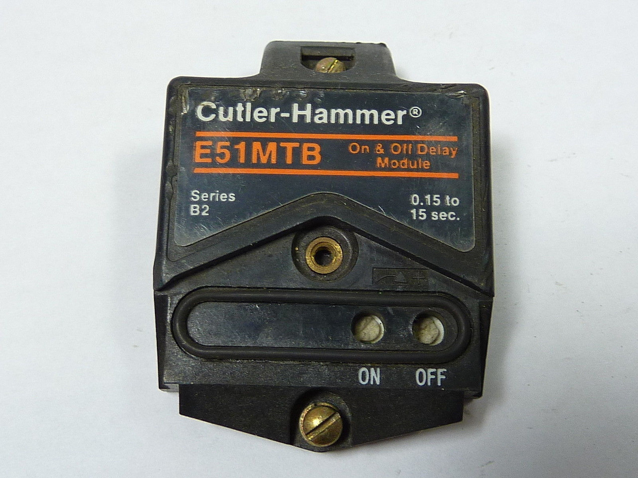 Cutler Hammer E51-MTB On Off Delay Logic Module USED