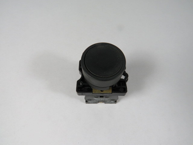 Telemecanique XB5AA21 Black Push Button 1NO USED