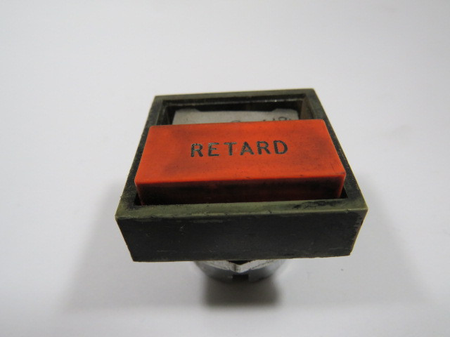 Cutler-Hammer E30AB Two Button Operator w/ One Orange Retard Marking USED