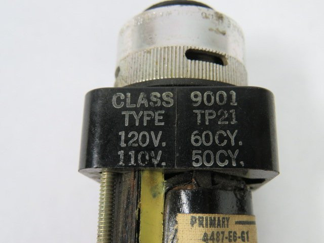 Square D 9001-TP21 Light Module 110-120V 50/60HZ No Lens USED