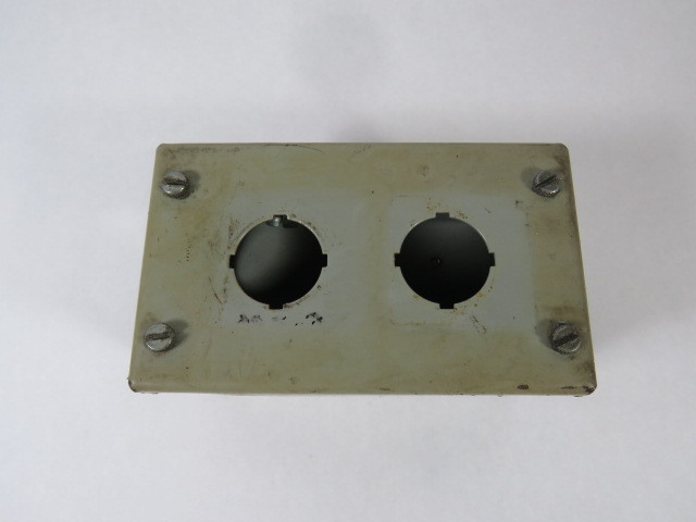 Eurobex 1500SD-050302 2-Hole Push Button Enclosure USED