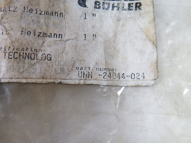 Buhler UNN-24044-024 Seal Set 4Pcs ! NWB !