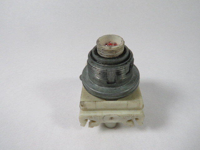 Square D 9001KP38LR Red LED Pilot Light Assembly 120VAC/DC No Cap USED
