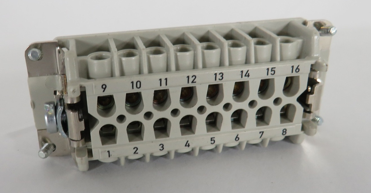 Epic H-BE-16-BS 10195000 Female Insert 16+Ground 16A 500V 6kV USED