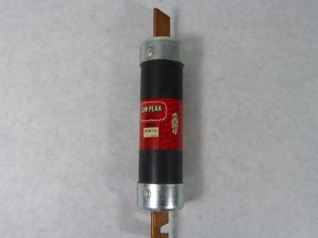 Low-Peak LPS-RK-175 Dual Element Time Delay Fuse 175A 600V USED