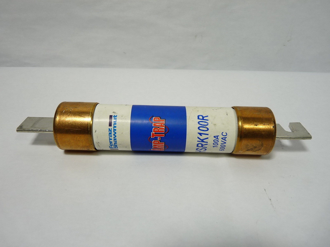 Ferraz Shawmut Amp Trap HSRK100R Class RK1 High Speed Fuse 100A 600V USED