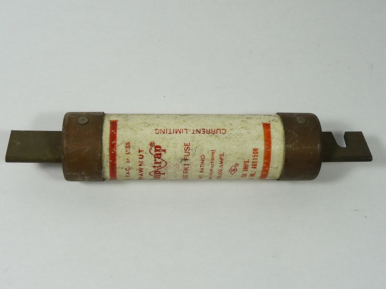 Gould Shawmut A6K150R Time Delay Fuse 150A 600V USED