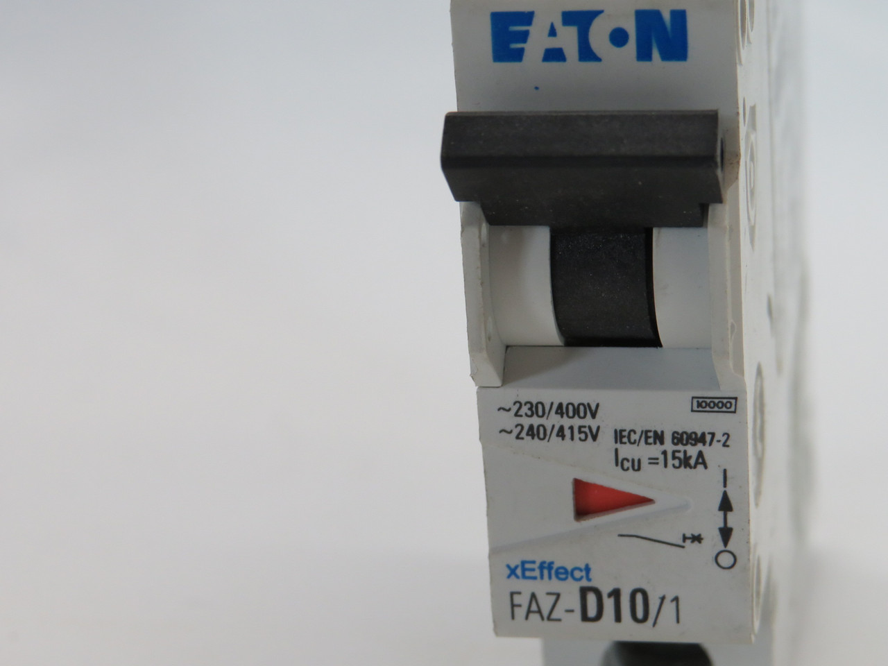 Eaton FAZ-D10/1-SP Circuit Breaker 10A 230/400VAC 240/415VAC 1P USED