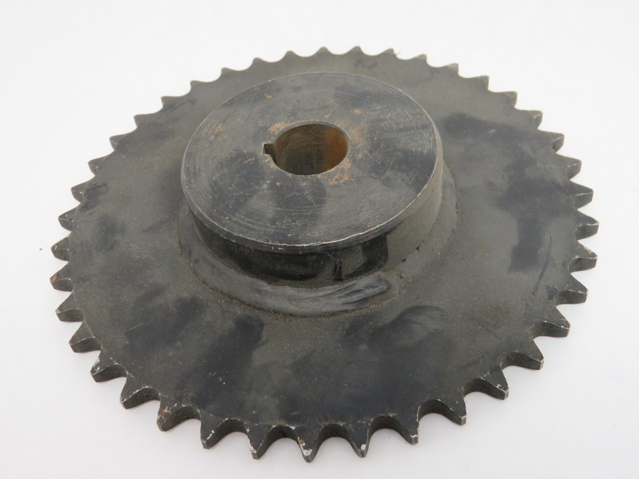 Tsubaki 40B40F-7/8 Sprocket 7/8"B 40T 40 Chain 1/2" Chain Pitch USED