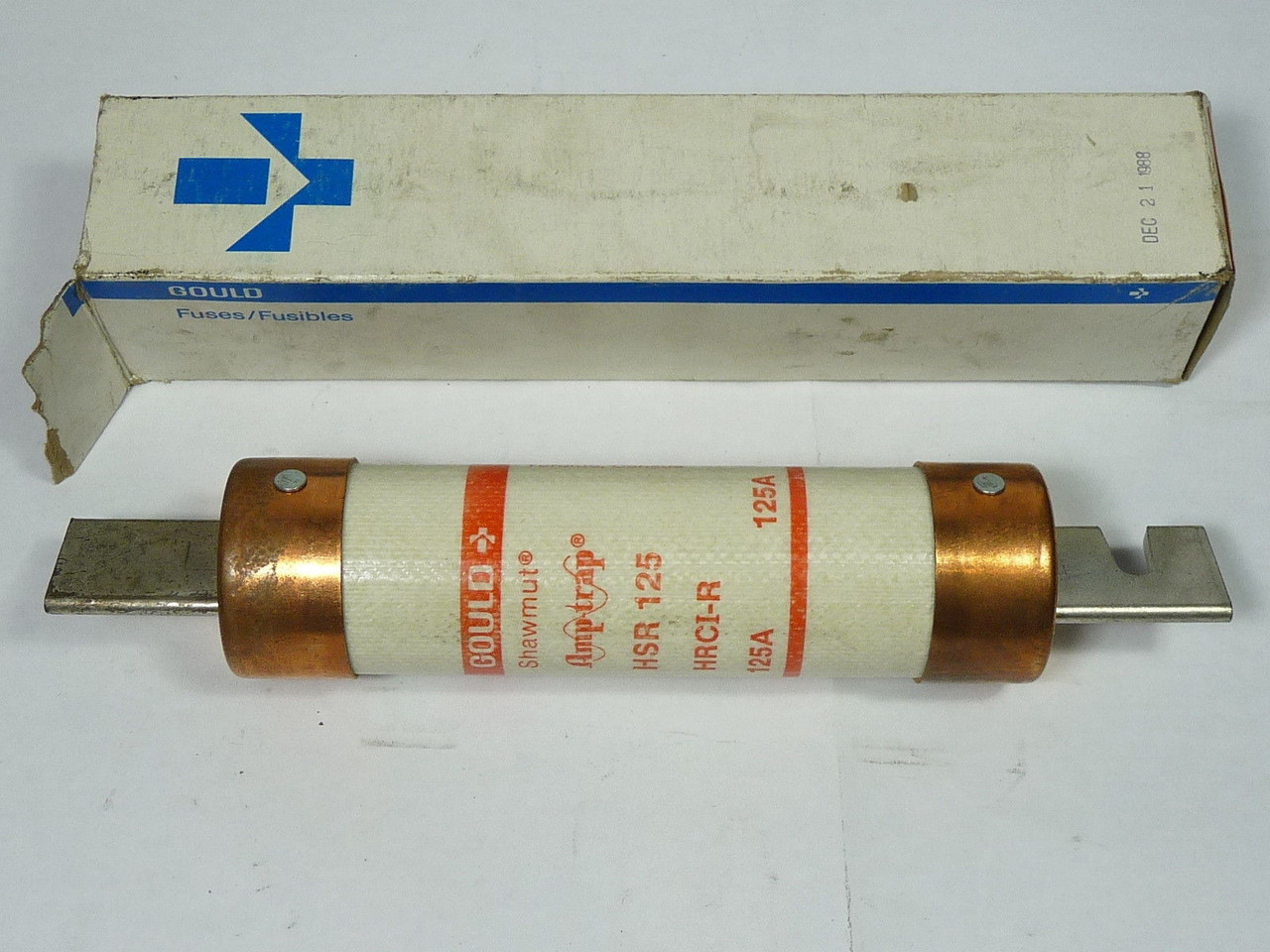 Gould Shawmut HSR125 Fuse 125A 600V *Damaged Box* ! NEW !