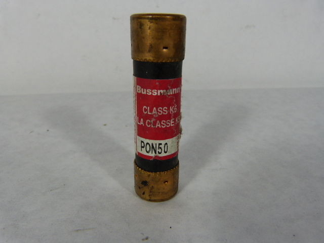 Bussmann PON50 Fuse 50A 250V USED