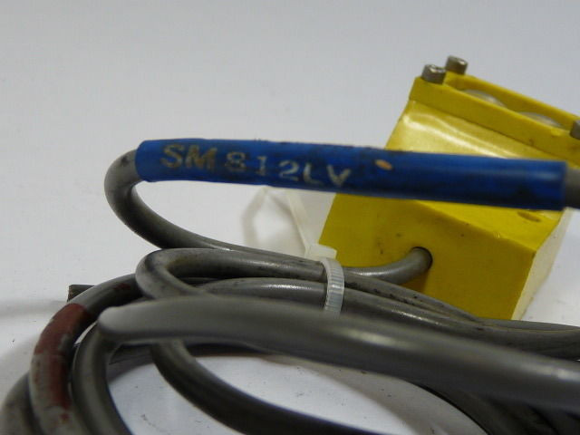 Banner SM812LV Photoelectric Sensor *Cut Cable* 61"L USED