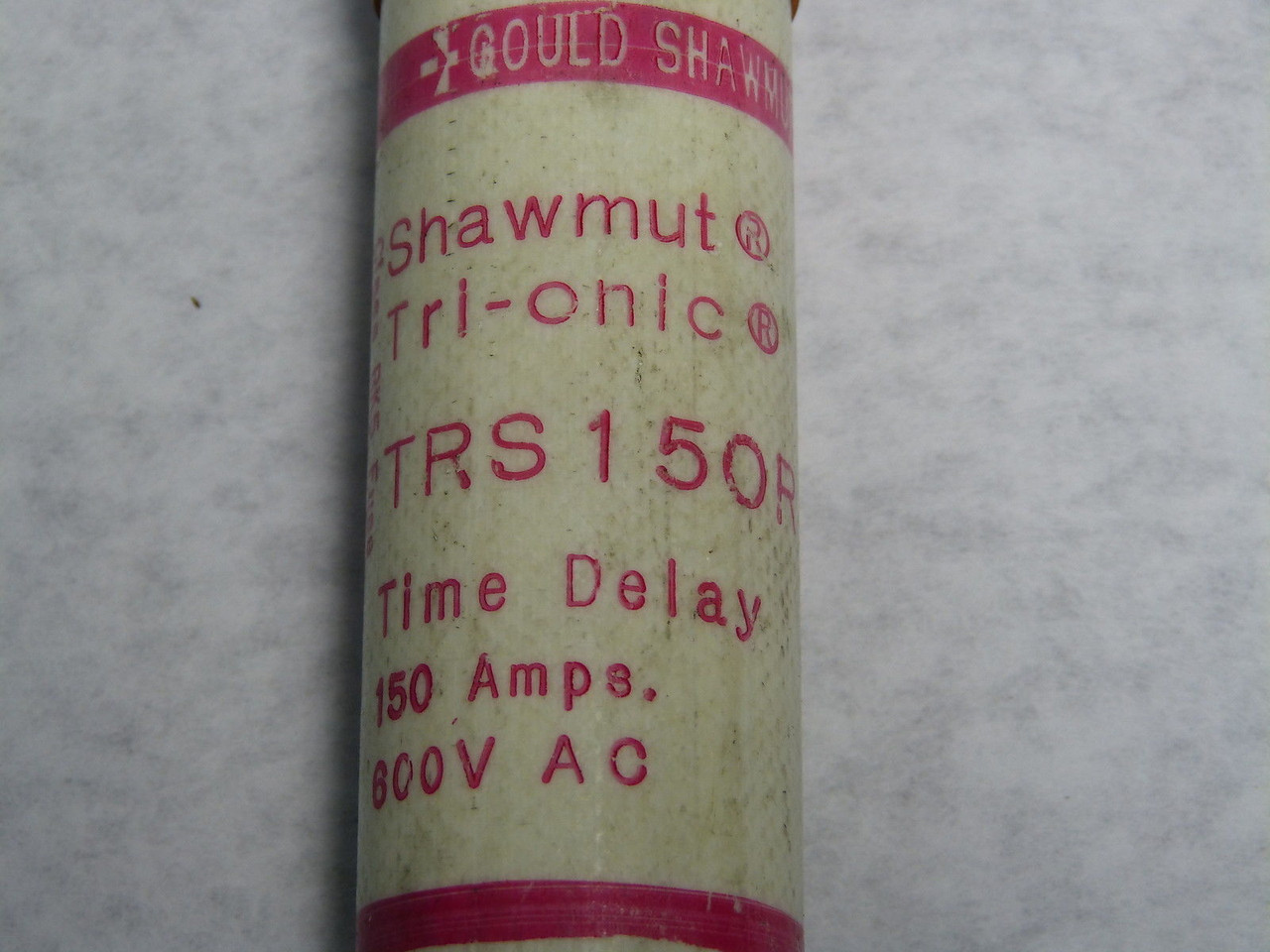 Gould Shawmut TRS150R Time Delay Fuse 150A 600V USED