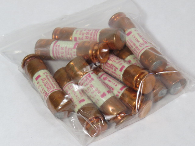 Gould Shawmut TR6R Fuse 6 Amp 250V Lot of 10 USED