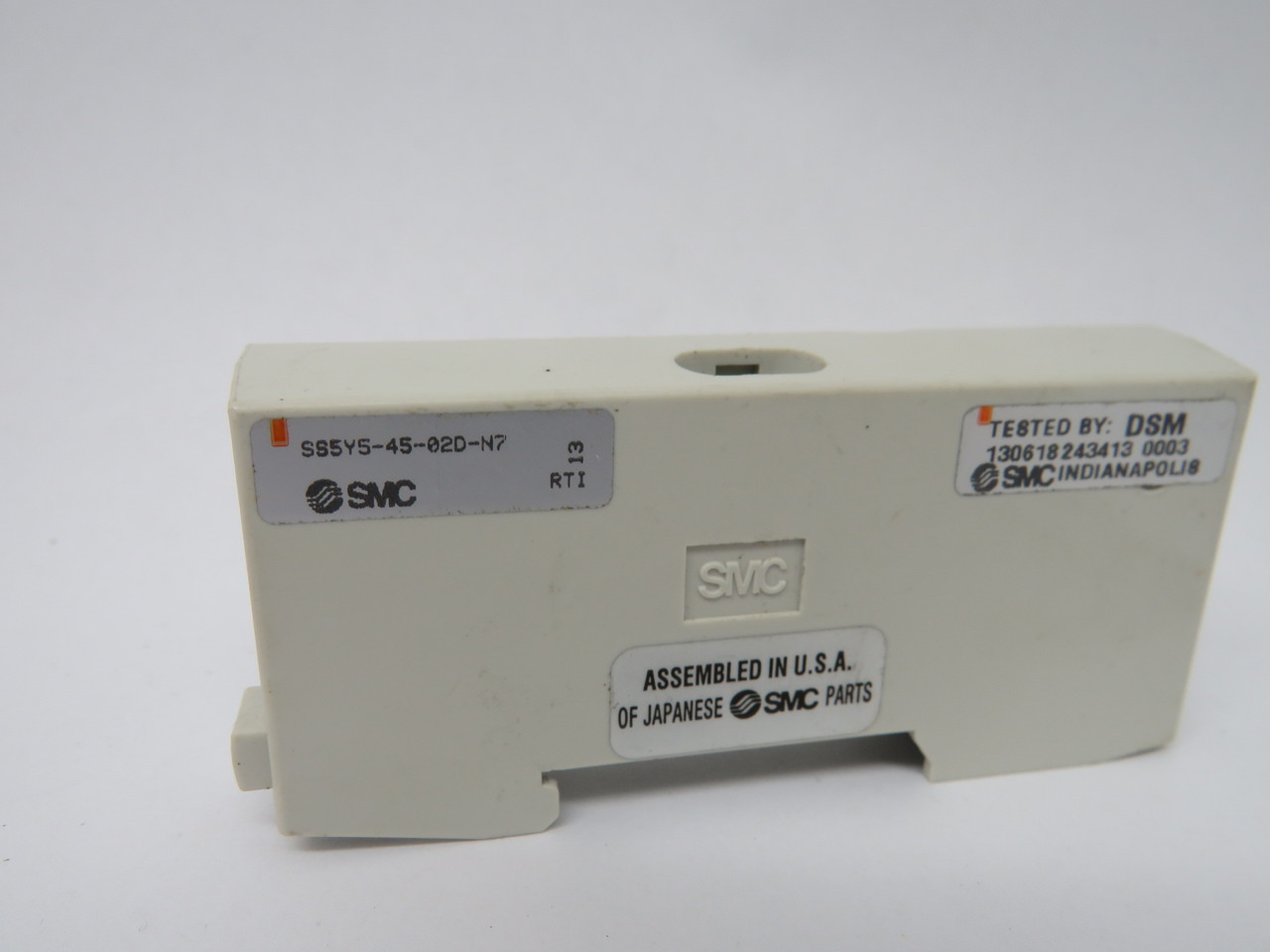 SMC SX5000-53-1A End Block Assembly L for U Side USED