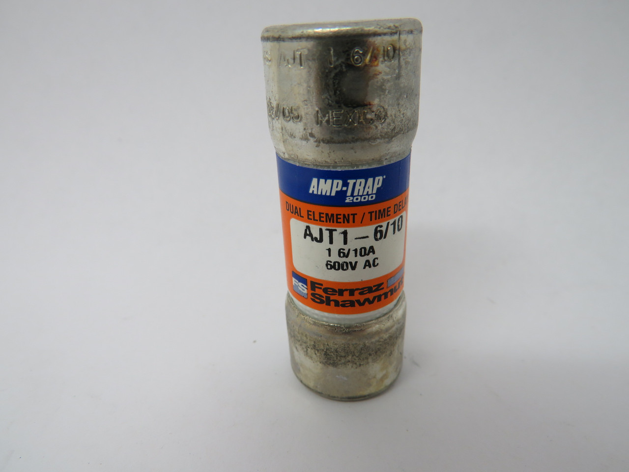 Ferraz Shawmut AJT1-6/10 Amp Trap Fuse 1-6/10A 600VAC USED