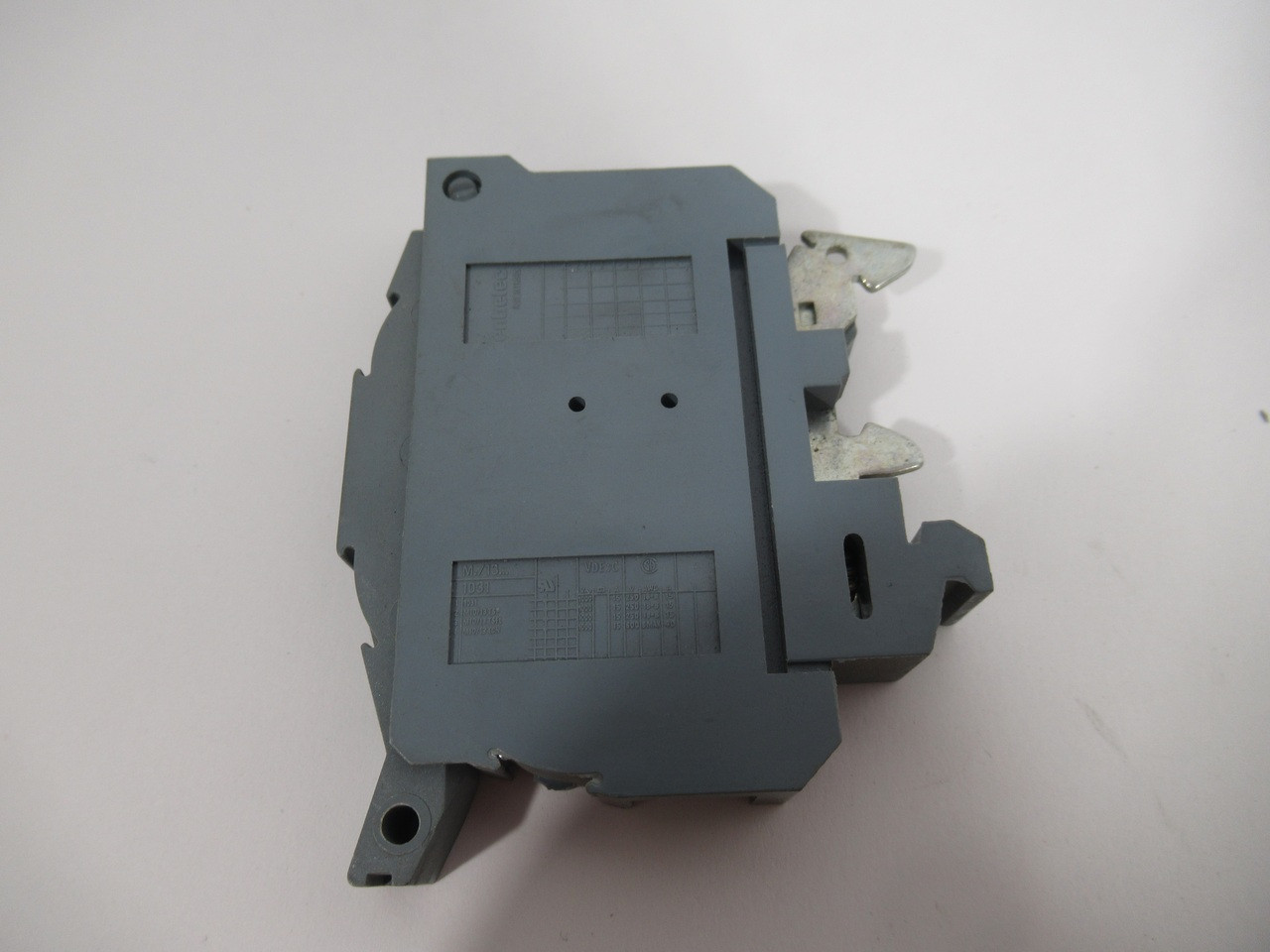 Entrelec M10/13TSF Fusible Terminal Block w/No Indicator USED