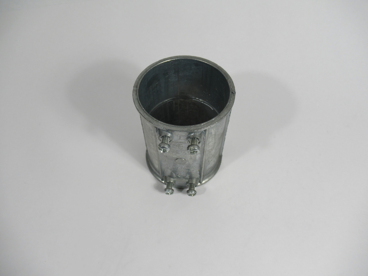 ODC 207 Zinc Set Screw Coupling 2-1/2" USED