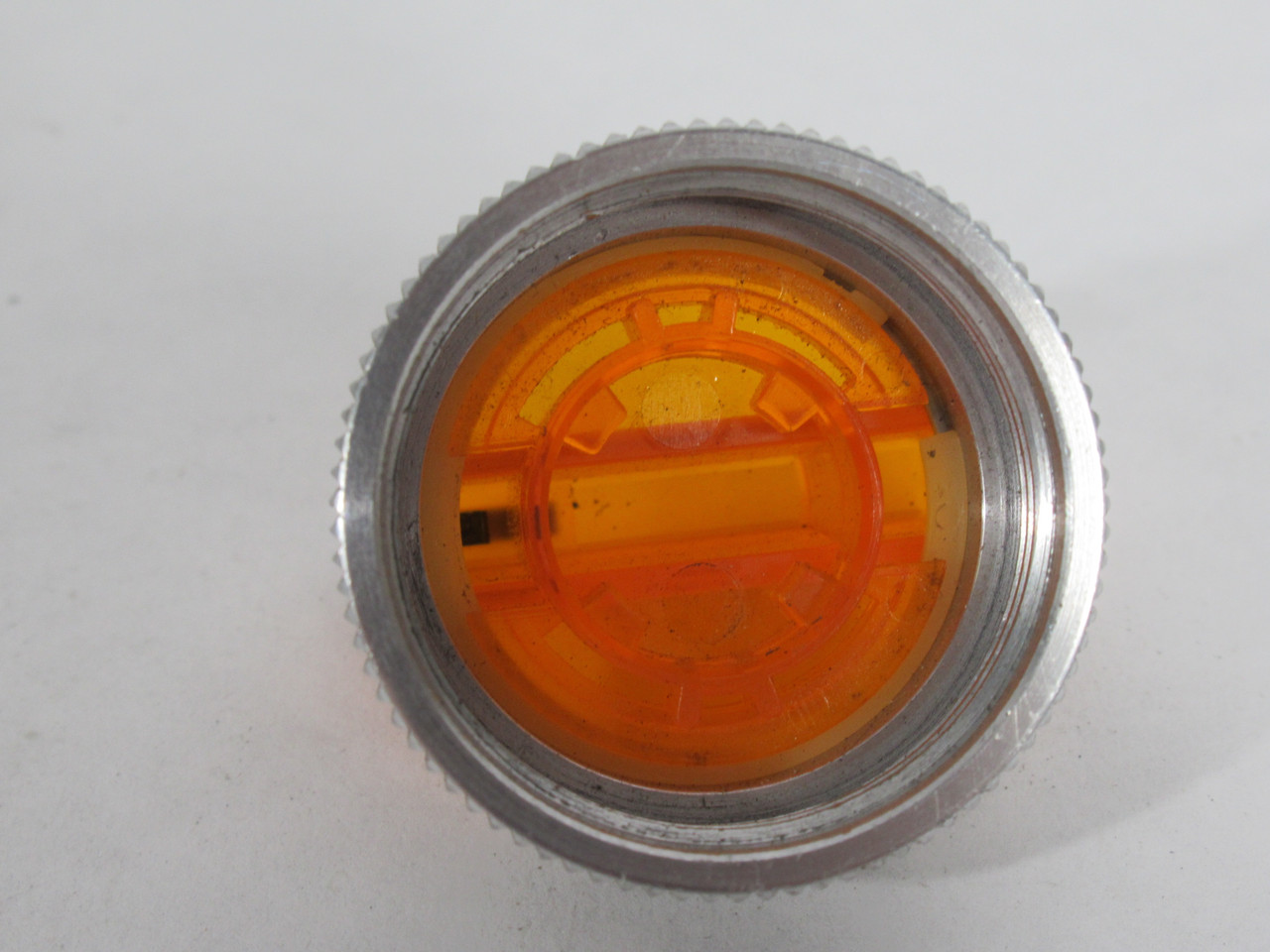 Allen-Bradley 800H-N154A Amber Standard Knob for Illuminated Switch USED