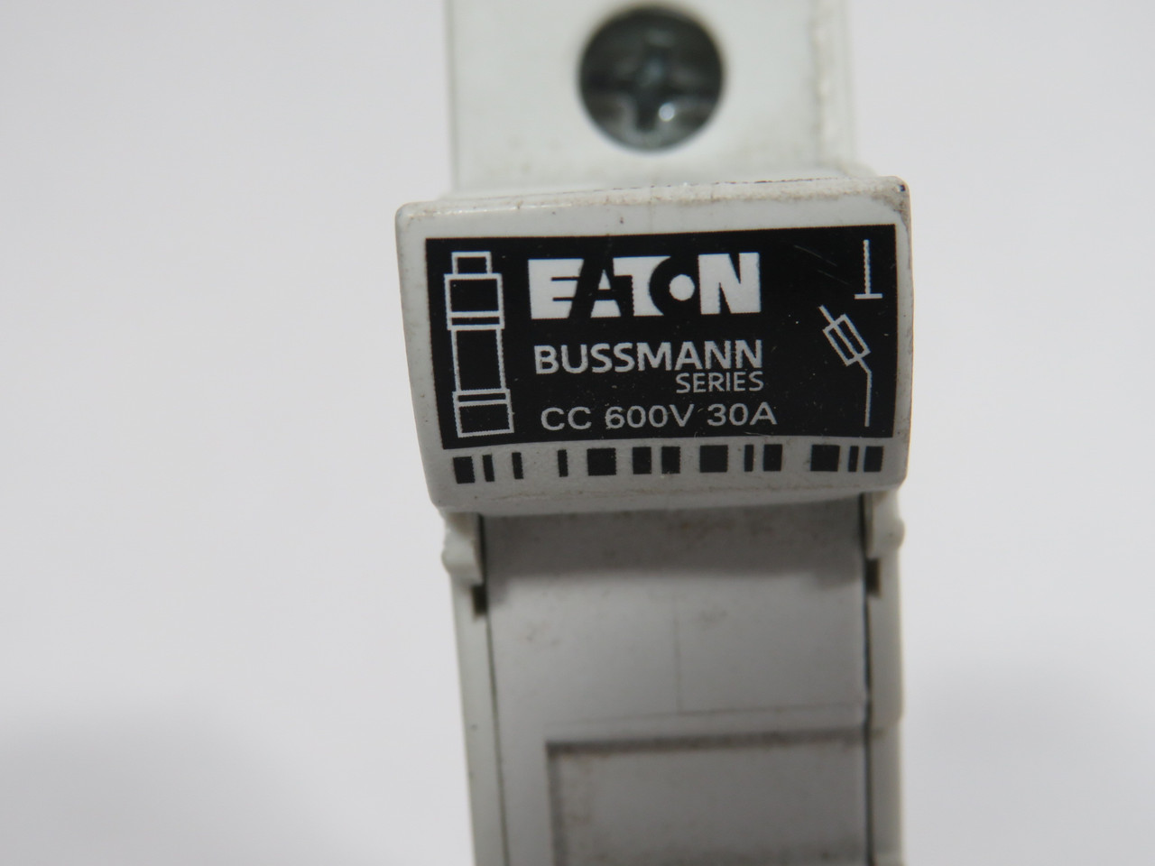Eaton Bussmann CHCC1D Non-Indicating Fuse Holder 30A 600V 1P USED