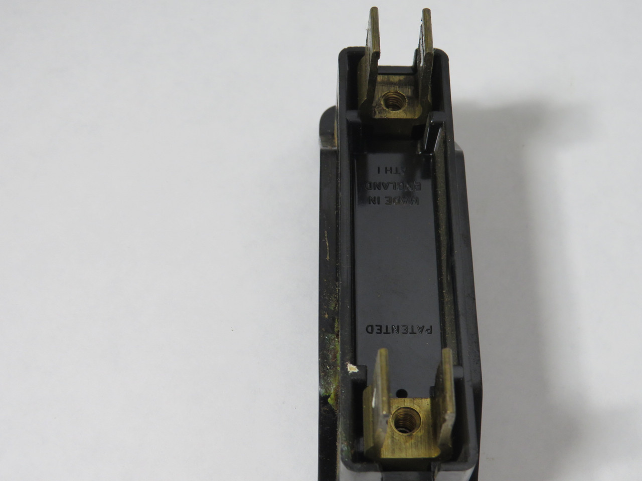 GEC Alsthom CRS30 Fuse Holder 30A 600VAC 1 Pole *No Holder Screws* USED