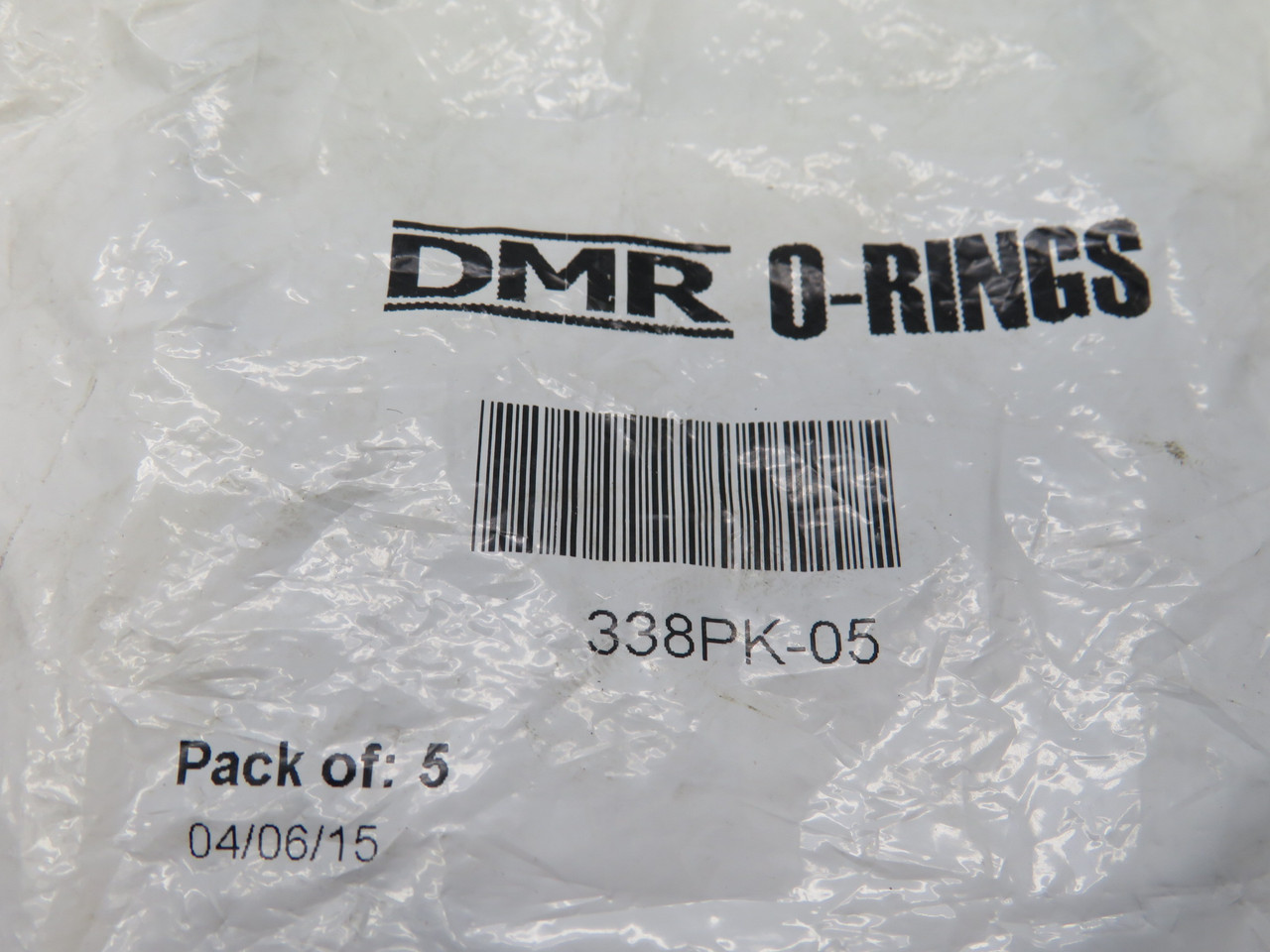 Daemar 338PK-05 Nitrile O-Ring 3-1/2"OD 3-1/8"ID 3/16"W 5-Pack *Holey Bag* NWB