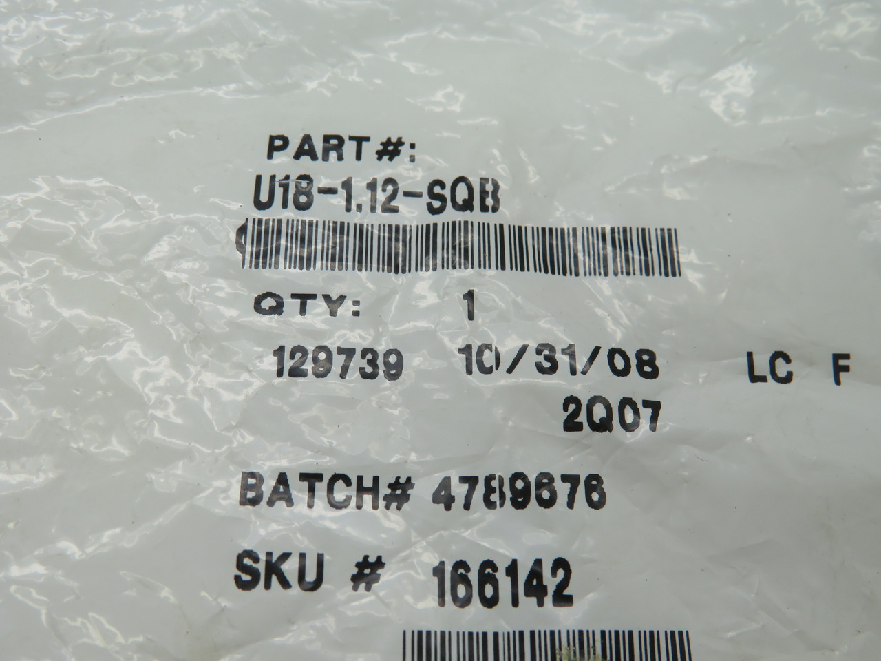 Hercules U18-1.12-SQB Polyurethane U-Seal 1.500"OD 1.125"ID 0.188"H NWB