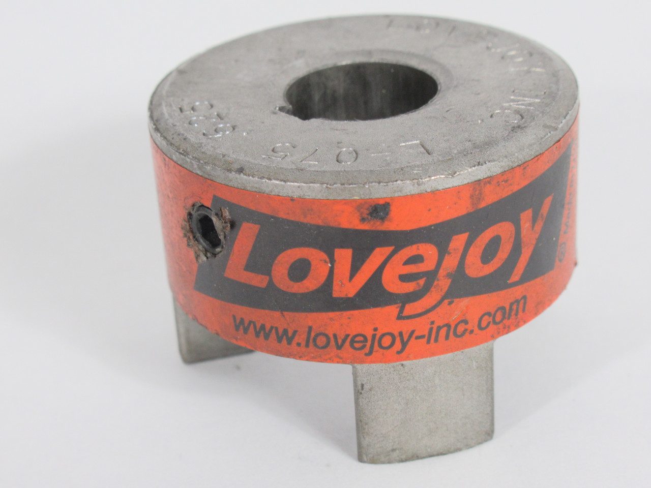 Lovejoy L-075-.625 Jaw Coupling .625" Bore 3/16"x1/16" Keyway USED