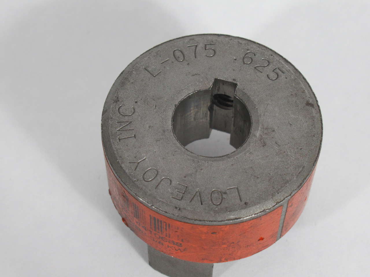 Lovejoy L-075-.625 Jaw Coupling .625" Bore 3/16"x1/16" Keyway USED