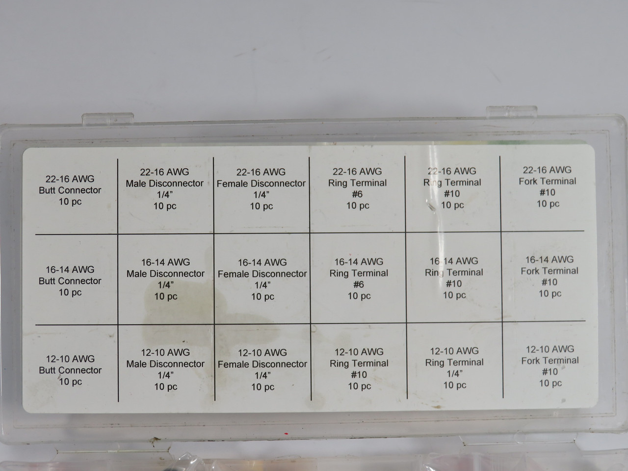 Grip 37144 Terminal Assortment Kit *Missing Pieces* NEW
