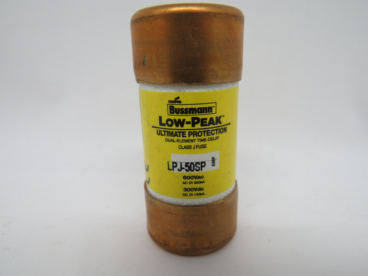 Bussmann LPJ-50SP Time Delay Fuse 50A 600VAC 300VDC USED