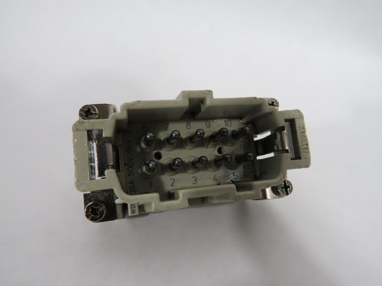 Ilme CNEM-10-T Male HDC Insert 10-Position 16A 500V 6kV SHELF WEAR USED