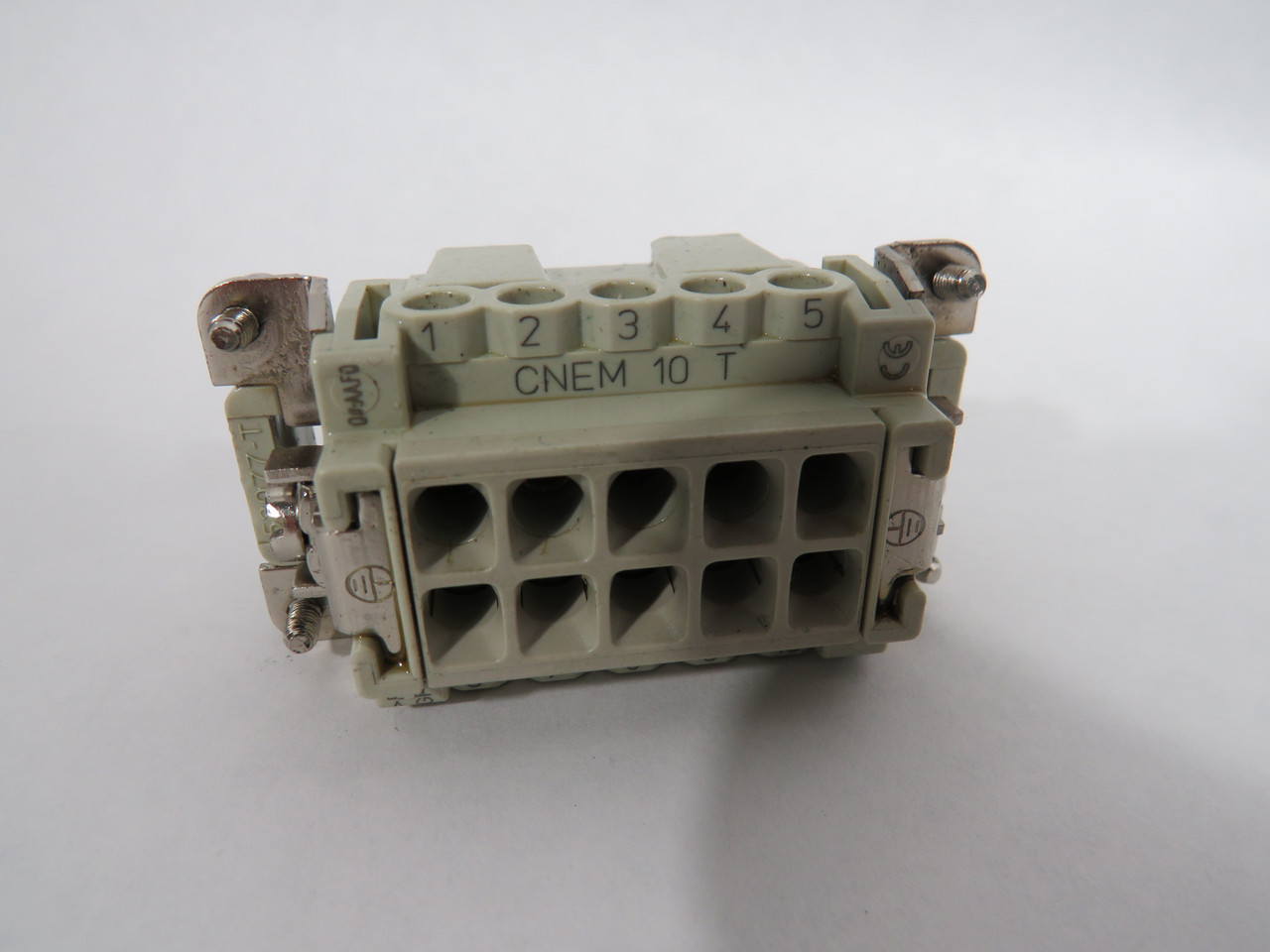 Ilme CNEM-10-T Male HDC Insert 10-Position 16A 500V 6kV SHELF WEAR USED