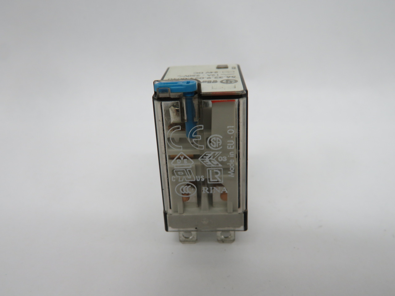 Finder 56.32.9.024.0040 General Relay 24VDC 12A@250VAC 8 Blade USED