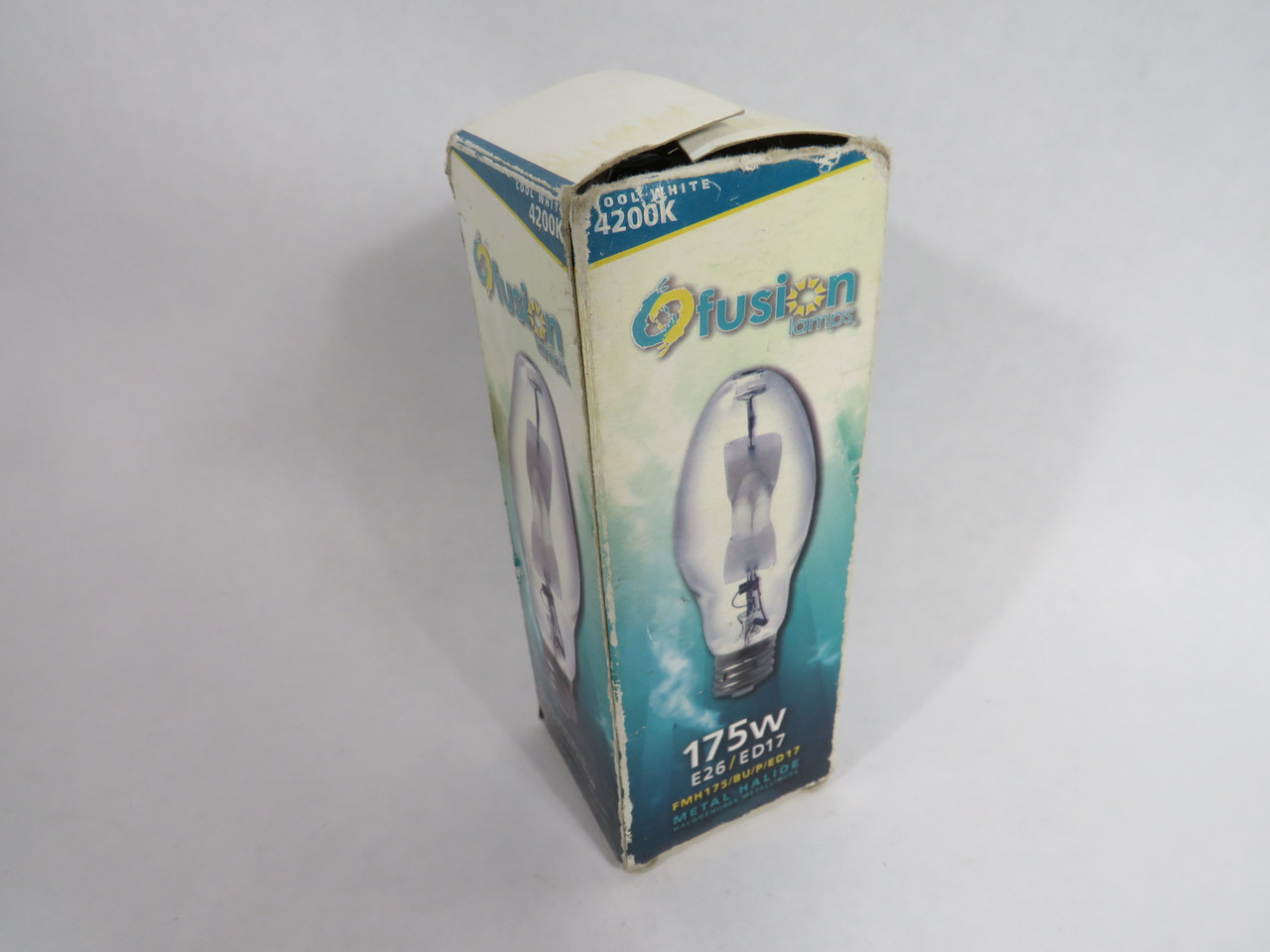 Fusion FMH175/BU/P/ED17 Metal Halide Bulb 175W 10000Hrs. 14400Lumens DMG BOX NEW