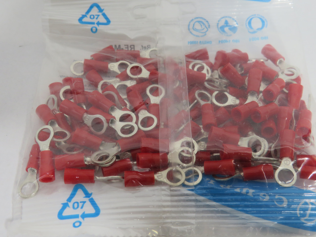 Cembre 2050190 RF-M5 Red Insulate End Sleeve 0,25-1.5/AWG Open Bag Lot of 73 NWB