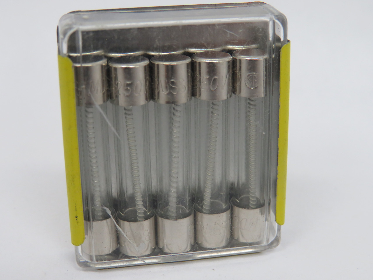 Eaton Bussmann MDL-2-R Glass Acting Fuse 2A 250/125VAC 5-Pack DMG Case NEW