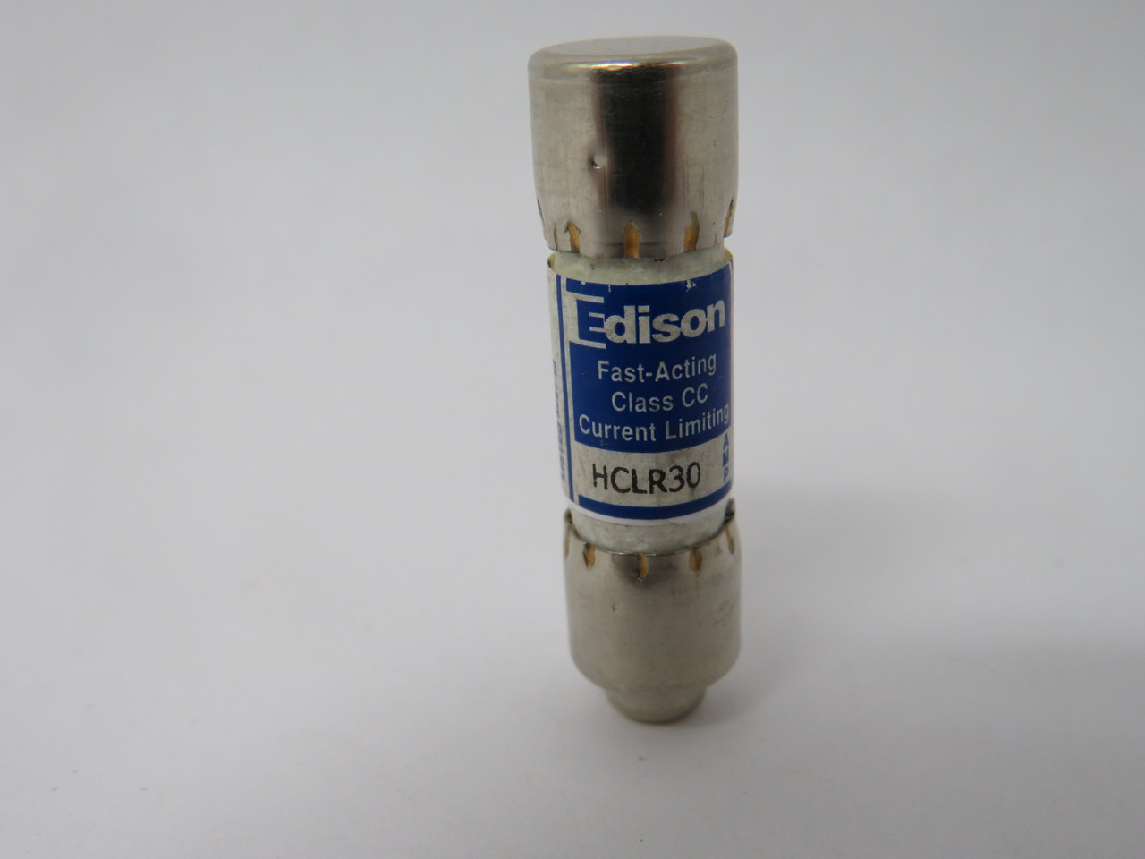 Edison HCLR30 Fast Acting Current Limiting Fuse 30A 600VAC USED