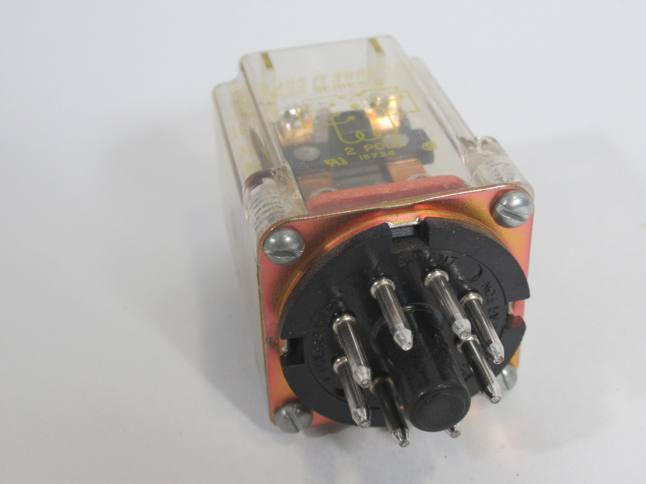 Square D 8501-KP12 Ser. C Relay 10A 120V 50/60Hz 8-Pin SHELF WEAR USED