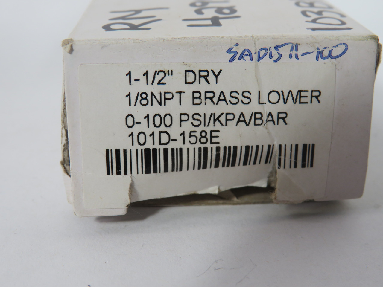 Generic 101D-158E Pressure Gauge 0-100 psi 1-1/2" D 1/8" NPT BOX DAMAGE NEW