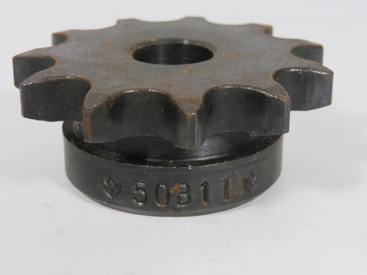 Tsubaki 50B11 Roller Chain Sprocket .625" ID 11T 50 Chain 5/8"P *RUST* USED