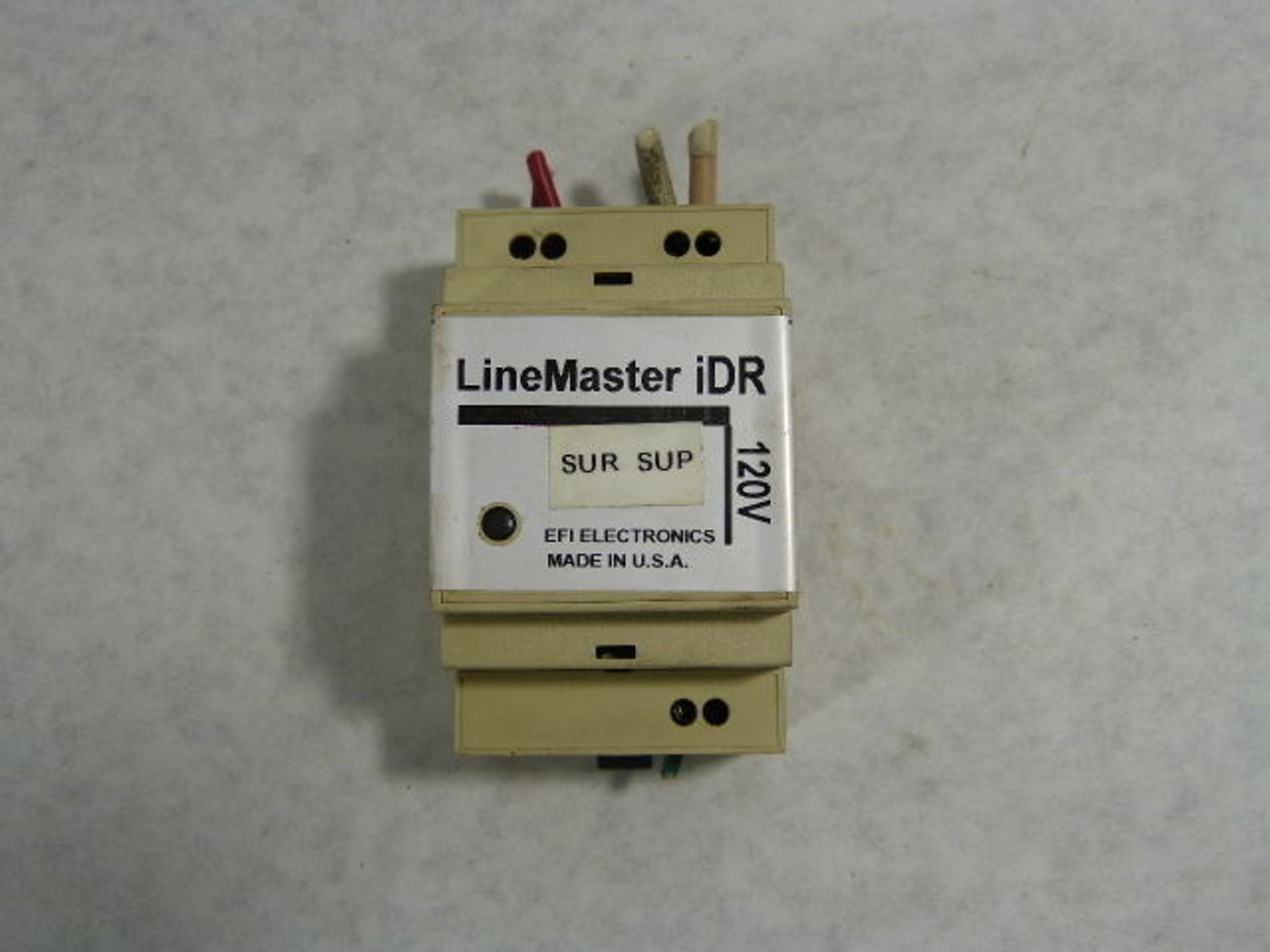 Linemaster iDR120 Transient Voltage Surge Suppressor 120VAC 50/60Hz USED