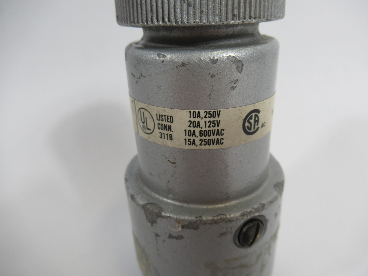 Russellstoll 3914 Female Connector 10A@250V 20A@125V 4W 3P USED