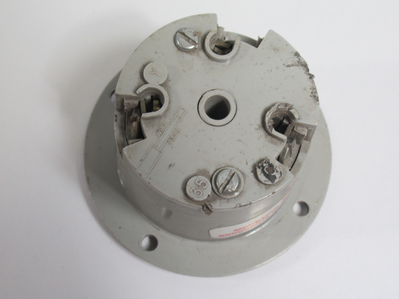 Pass & Seymour L630-FO Flanged Outlet 30A 250V 3W 2P SHELF WEAR USED