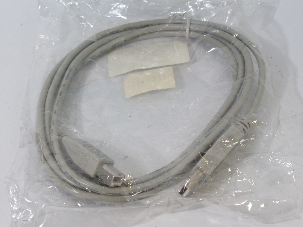 PIMFG USB2-06-AB Beige USB 2.0 Male to B Male Cable 6' 480mbps ! NWB !