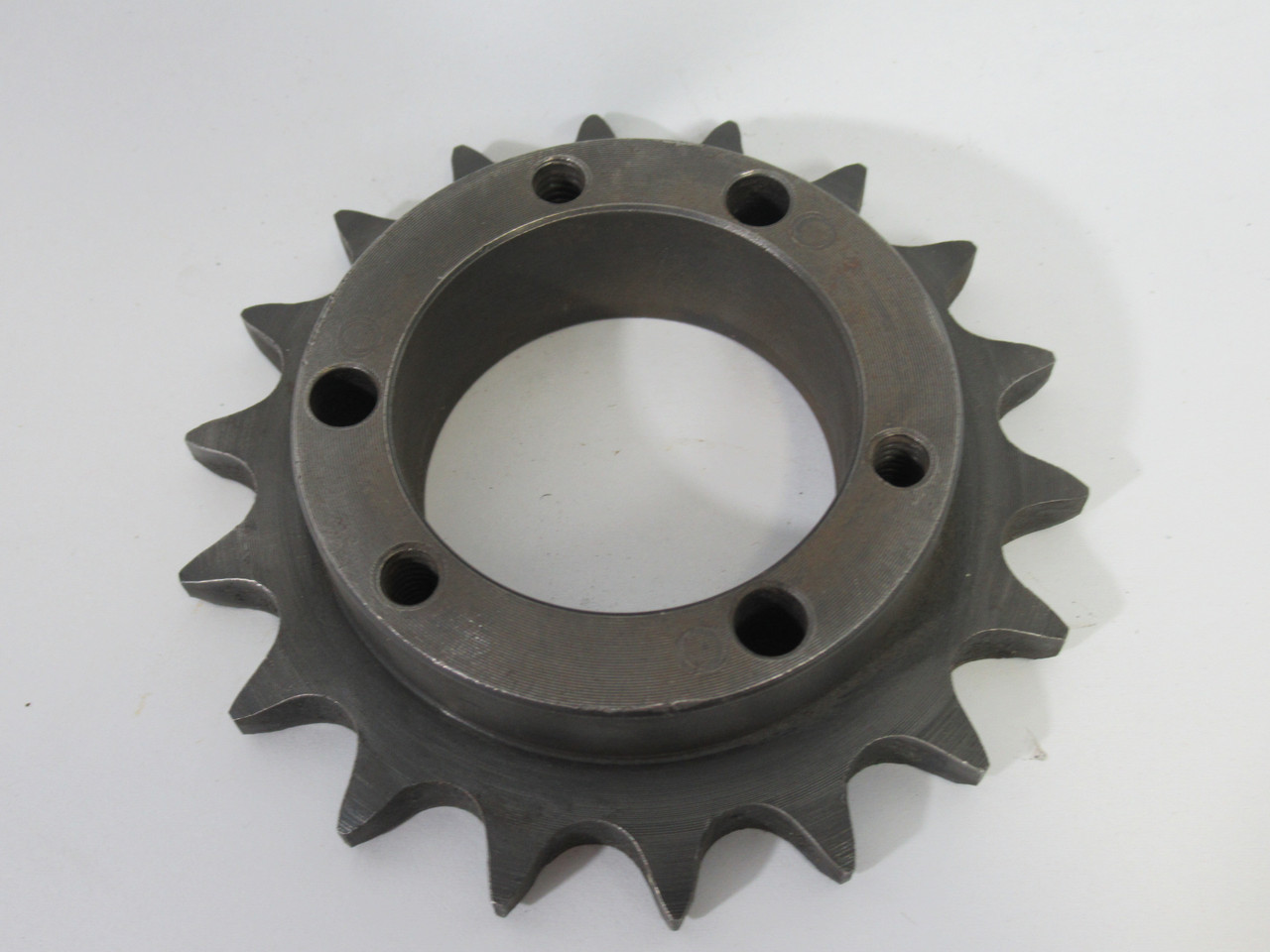 BVP 50SH18 Roller Chain Sprocket 1/2-1-5/8"ID 18T 50 Chain 5/8" Pitch USED