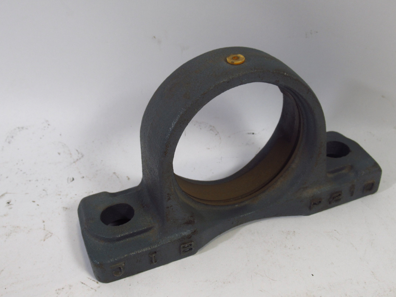 JIB P210 Pillow Block Housing Only 8-1/8"Lx4-3/8"H for 2" Bearing USED