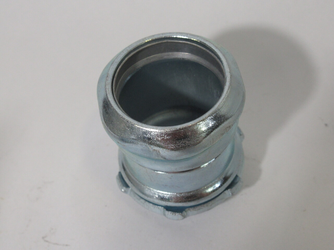 Generic 1001 Straight Compression Connector 1" Lot of 2 ! NOP !