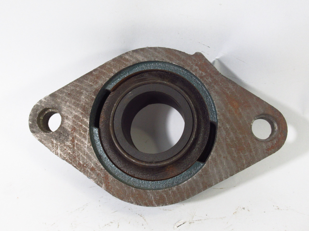 Dodge 124041 2 Bolt Flange Block Bearing Unit w/o Insert Bearing USED